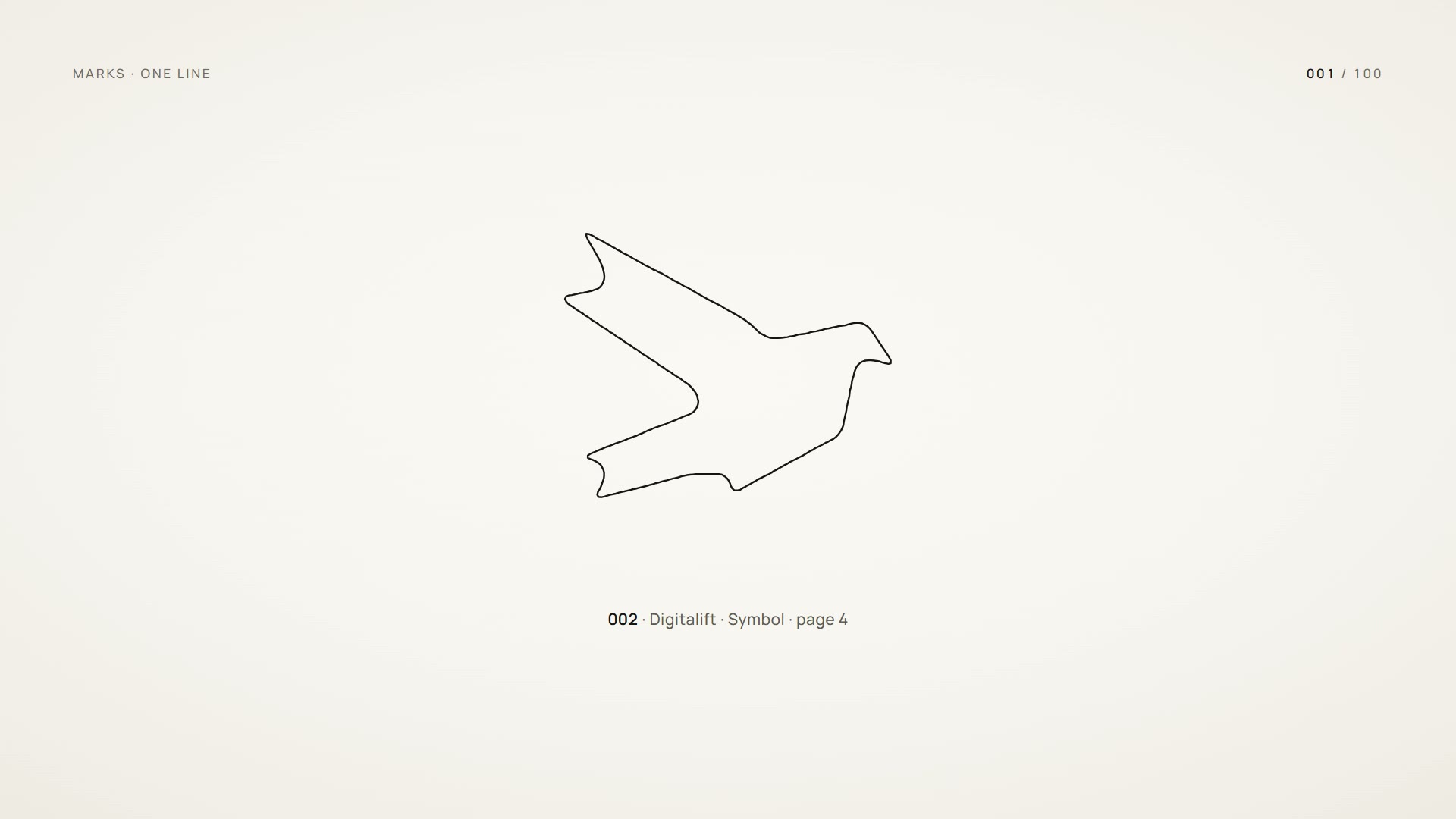 Still from Marks · One Hundred Marks, One Line