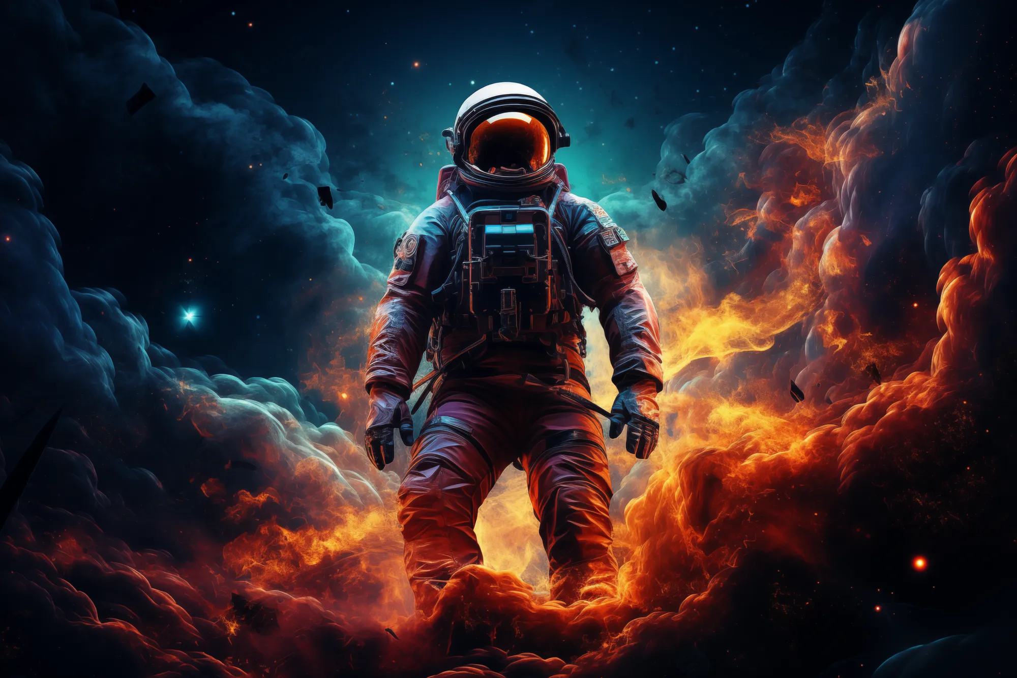 Space explorers uncharted nebulae