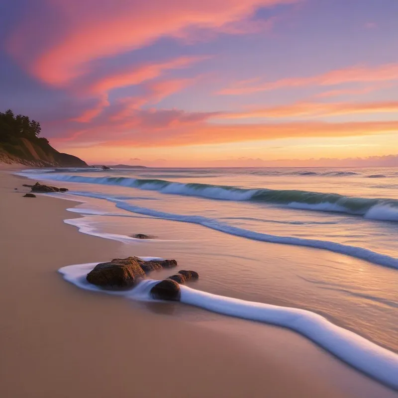 Ocean Waves & Piano Serenity cover